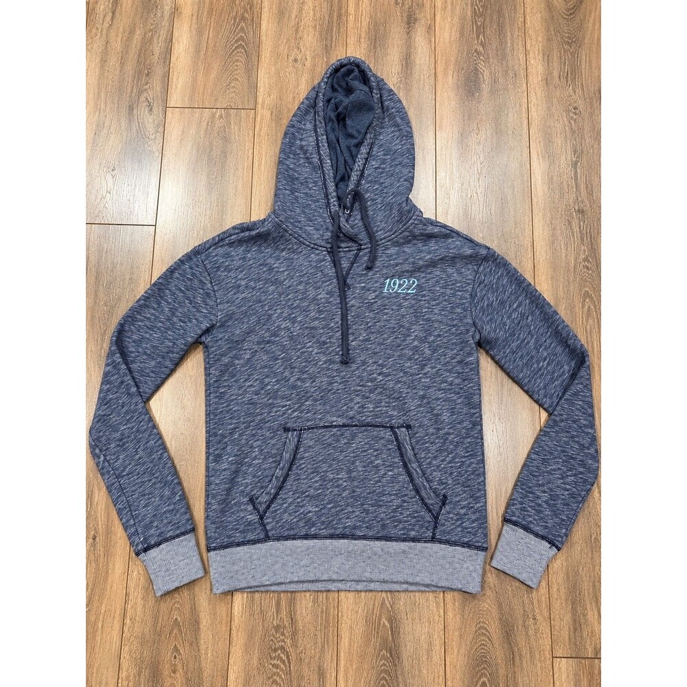 Hollister California Mens S Blue Heather Pullover Hoodie 1922 Golden State